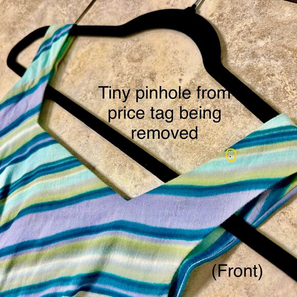 Rabbit Rabbit Rabbit Designs Vintage Blue Scenery Fit to Flare Short Dress 8 - Picture 9 of 12